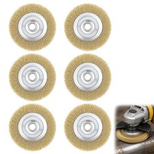  6x Wire Wheel Brush for Ryobi RAC814 Patio Cleaner RY18PCA OPC1800 EFB 400 115m