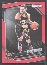 CZB302 - 2024-25 Panini Prizm Black - Tyus Jones #150 - Red Prizm - /299