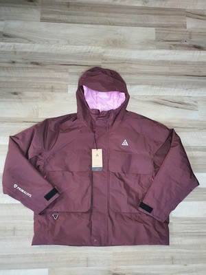 Nike ACG PrimaLoft Skull Peak Storm-FIT Burgundy Jacket FV8681-652 Men s Size L