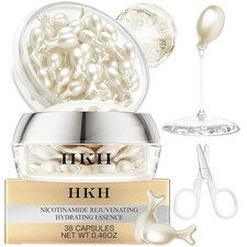 HKH Niacinamide Serum Capsules for Face: 38 Caps Dark Spot Remover Brightening A