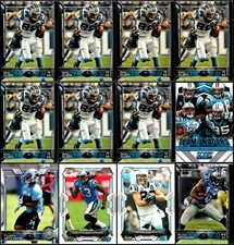 2015 Carolina Panthers (52) Card Lot - ADD SOME MAGIC TO YOUR COLLECTION – ON...