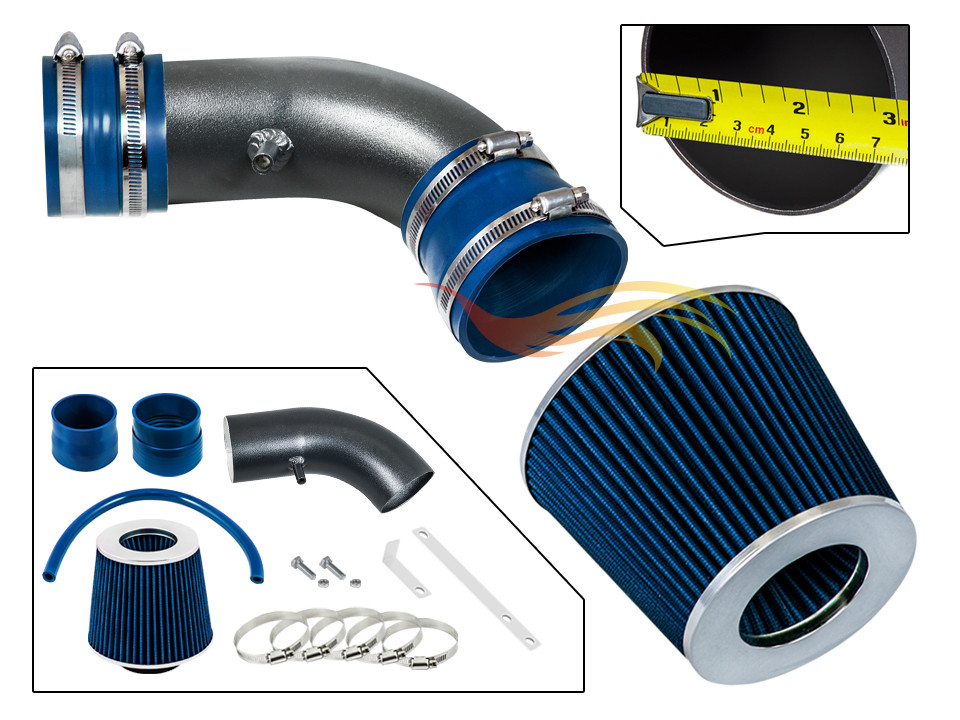XYZ Sport Air Intake Kit+Filter RW BLUE 2006-2009 Impala SS Monte Carlo 5.3L V8