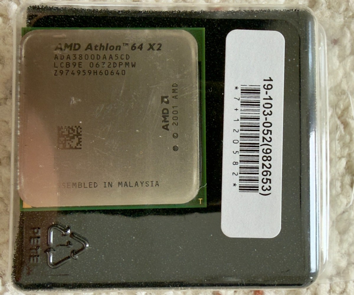AMD Athlon 64 X2 3800+ 2 GHz Dual-Core (ADA3800DAA5CD) Processor