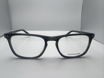 Calvin Klein CK18513 007 54/19 145 Blk & Gry New Authentic Men s Eye Frames 1277