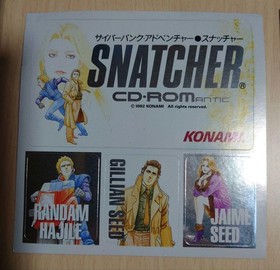 Snatcher Pc Engine Policenauts Sega Saturn Set Sale