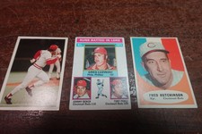 LOT 0F 3 VINTAGE STARS CINCINNATI REDS PETE ROSE FRED HUTCHINSON JOHNNY BENCH