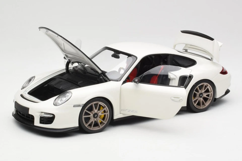 100069400 Porsche 911 997 GT2 RS White Minichamps 1/18 - Imagen 2 de 4