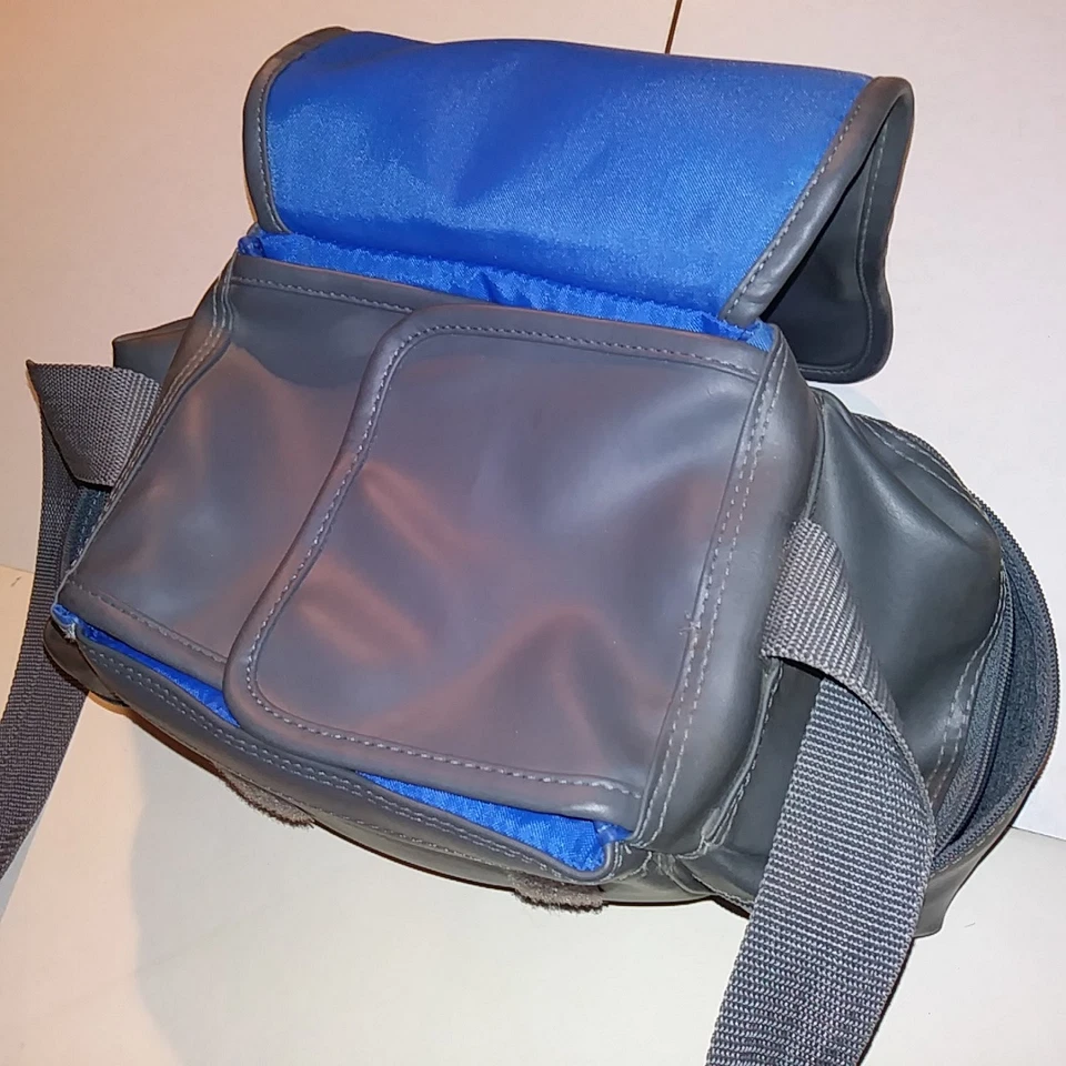 Камера наплечная сумка, чехол w/боковые отсеки аксессуаров, на молнии, винтажный новый - Изображение 4 из 4