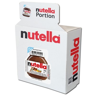 (20,92 /1kg) Ferrero Nutella 15g, 40 Packungen, Brotaufstrich, Nussnugatcreme