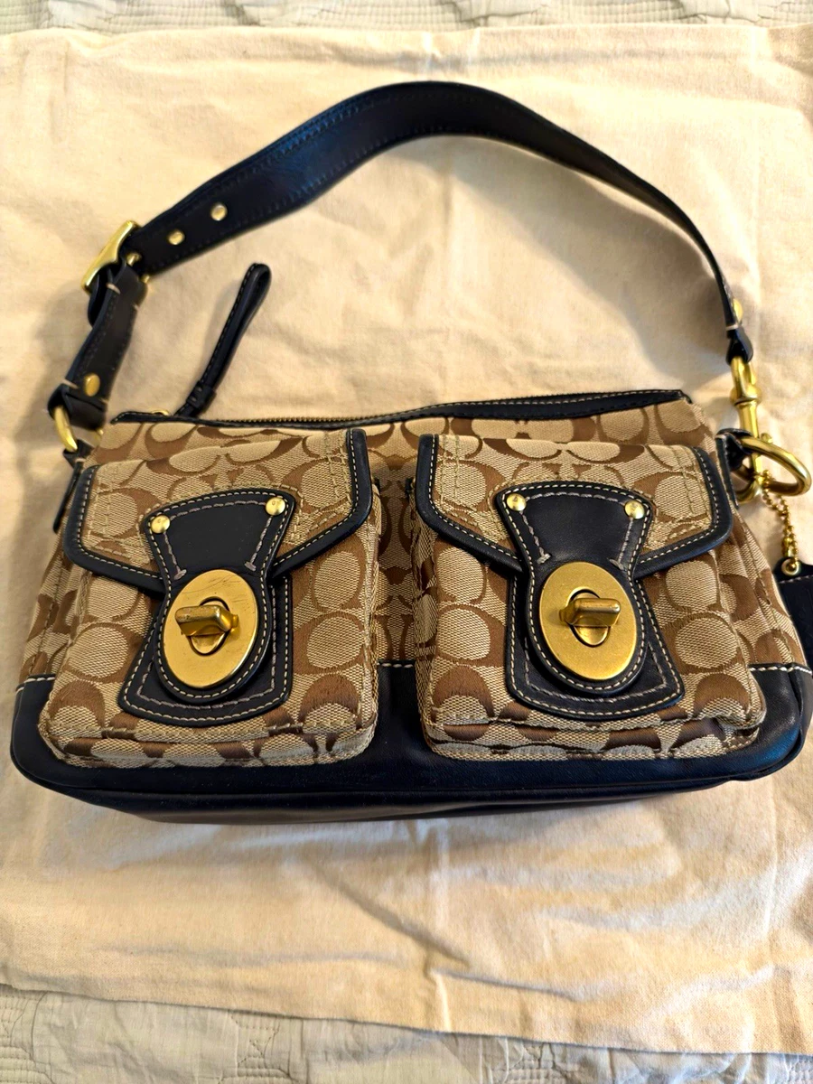 Coach Black Signature for sale - eBay