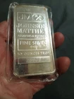 Johnson Matthey 10 Troy oz silver bar 289082