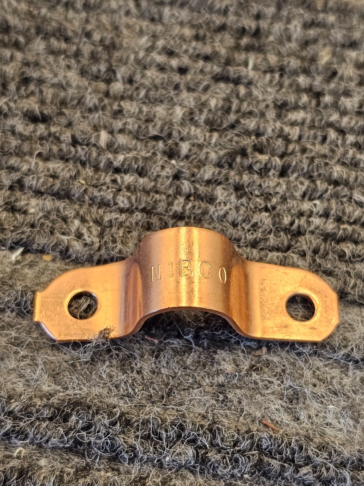 (QTY 100) NIBCO 3/4" Wrot Copper Tube Strap Pipe Clamp
