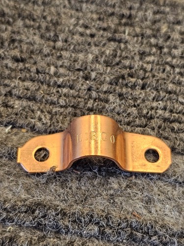 (QTY 100) NIBCO 3/4" Wrot Copper Tube Strap Pipe Clamp