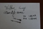 Waltham 16 size Moon Style  hands  ( HANDS ONLY)