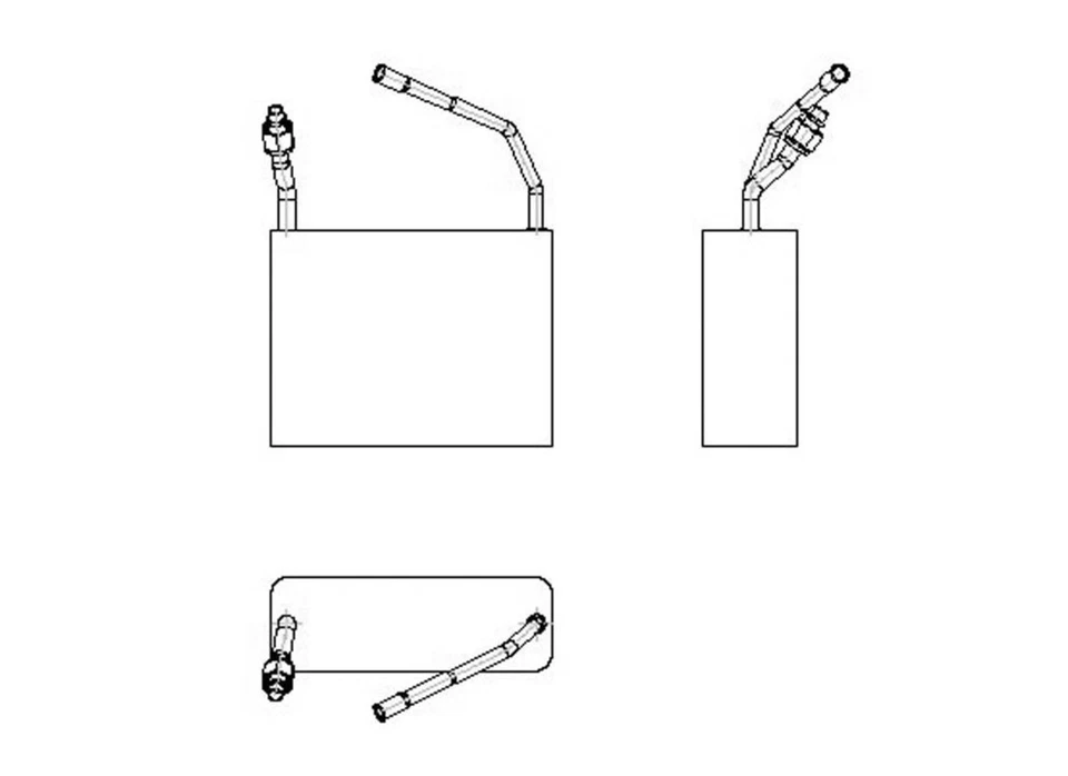 全新交流蒸发器 适用于 01-10 福特 Ranger 拾音器 2.3L 1L5Z 19850 FC — 第 2/2 张图片