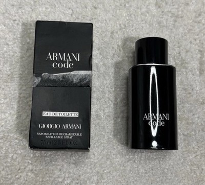 Giorgio Armani Armani Code Eau de Toilette for Men 2.5oz/75ml, New Open Box