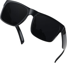 Extra Large Sunglasses for Big Wide Heads Mens Polarized XL Oversized Square ...