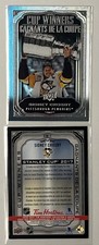 2x 2020-21 Upper Deck Tim Hortons Cup Winners Sidney Crosby #CW-1 Pittsburgh
