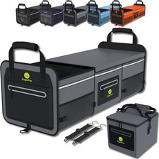 95L Car Trunk Organizer Storage With 26L Ice Pack, Waterproof Foldable Trunk