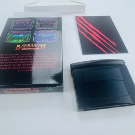 Barbarian The Ultimate Warrior - Atari Jaguar, 2017 REBOOT Minty CIB FREE SHIP!