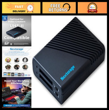 SD Dual Slot Card Reader UHS-I UHS-II USB 3.2 Gen 2, 10Gbps, Write Protection