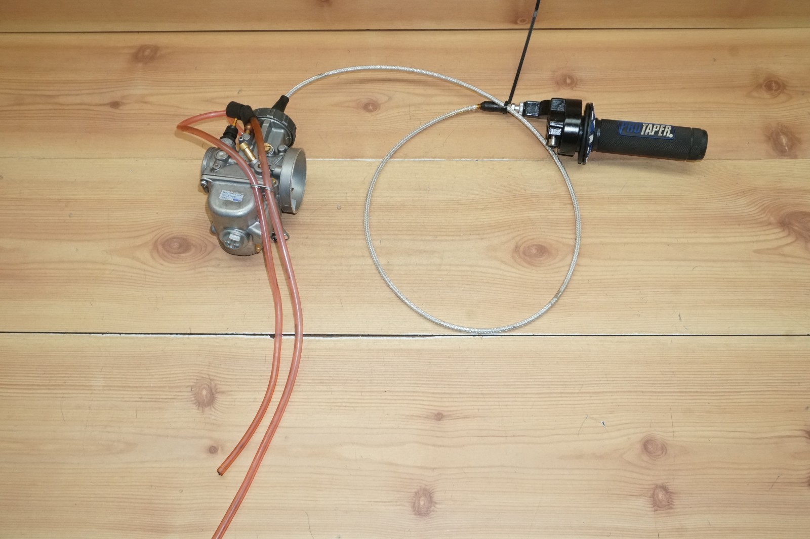 Keihin PWK 38 Flat Slide Carburetor Carb 38mm Serviced CR250 YZ250 RM250 ProTape