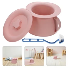  Elderly Portable Toilet Toddler Potty Training Bedside Urine Covered Urinal
