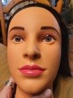 Cosmetology Training Styling Female Mannequin Head 18" Dark Brown Hair Makeup — photo 10