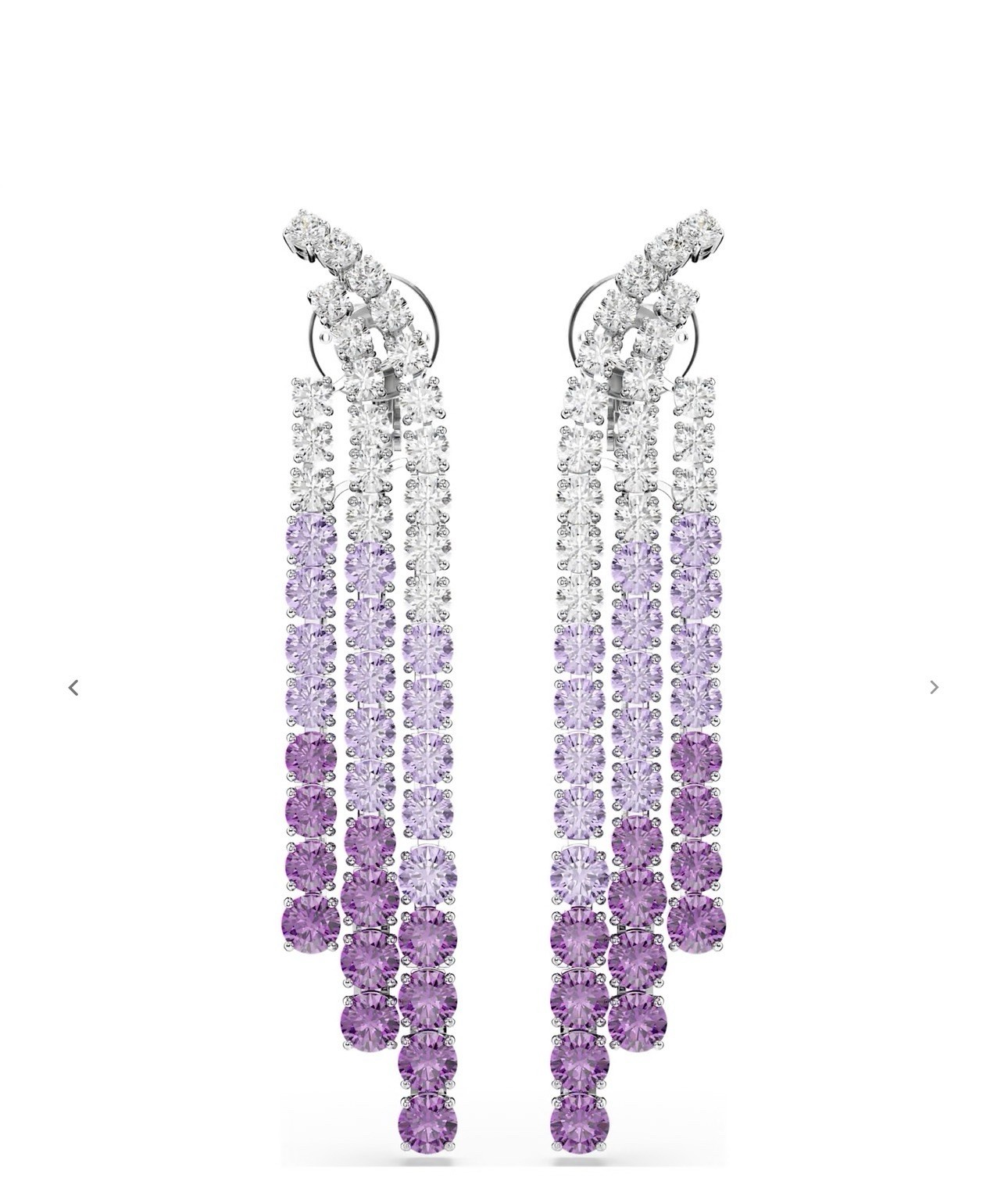 Swarovski Matrix Clip Earrings
