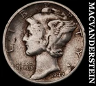1942-D Silver Mercury Dime - Scarce  Better Date  No Reserve  #K1341
