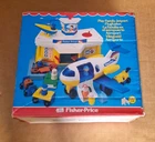 Vintage 80's Fisher Price Little People #933 Play Family JETPORT 100% Compl. Box
