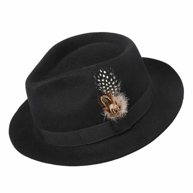 Sombreros vintage de ala ancha Grunge para Mujeres