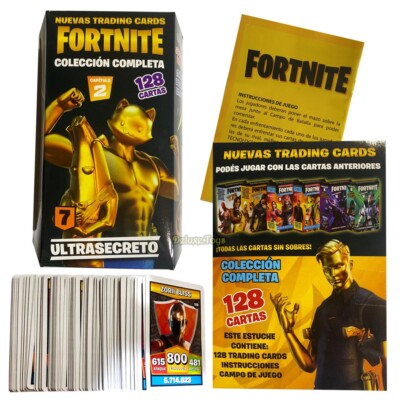 Fortnite RARE Complete Collection Box with 128 Trading Cards 🔥🔥🔥 | eBay