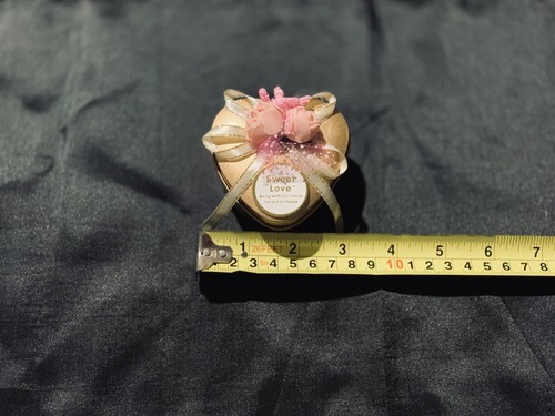 100Pcs Wedding/Party Doorgifts Love Heart Shaped Metal Gift Containers W/ Ribbon - Picture 15 of 16