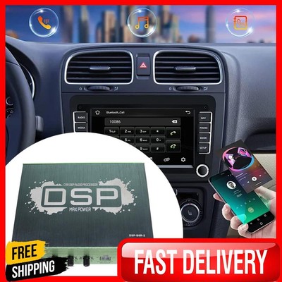 DSP Car Power Amplifier Support APP Control DSP Car Equalizer 6-Channel Output