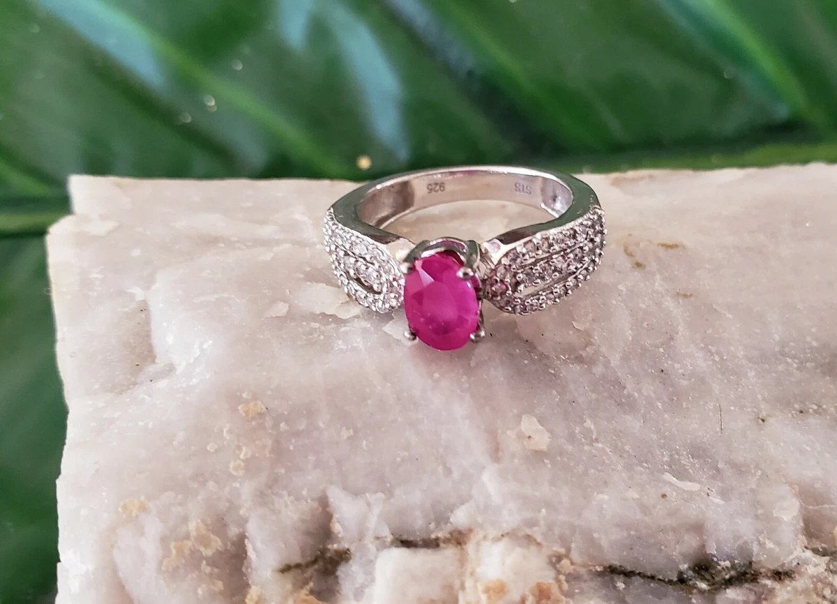 Burmese ruby sale ring