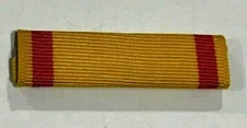 PRE-WW-2- China’s Service Medal Ribbon Bar-Slide On-