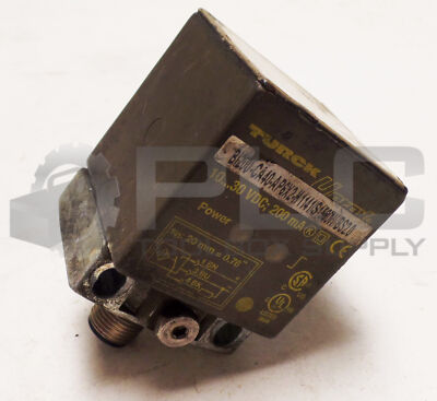 TURCK B120U-CA40-AP6X2-H1141/S1590W/BS2.0 PROXIMITY SEN. B120U-CA40-AP6X2-H1141