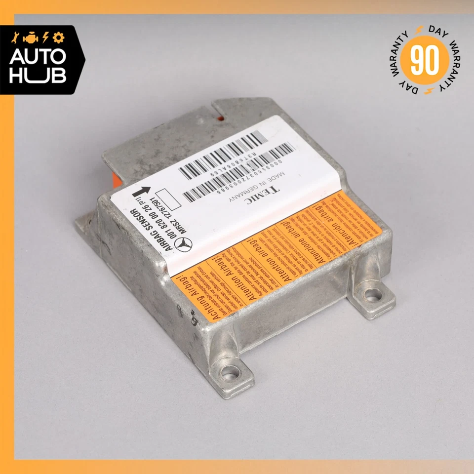 96-02 梅赛德斯 R129 SL320 E420 安全气囊安全气囊传感器 SRS 控制模块 原始设备制造商 — 第 2/4 张图片