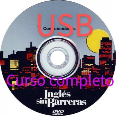 Curso ingles Sin Barreras Completo (USB)