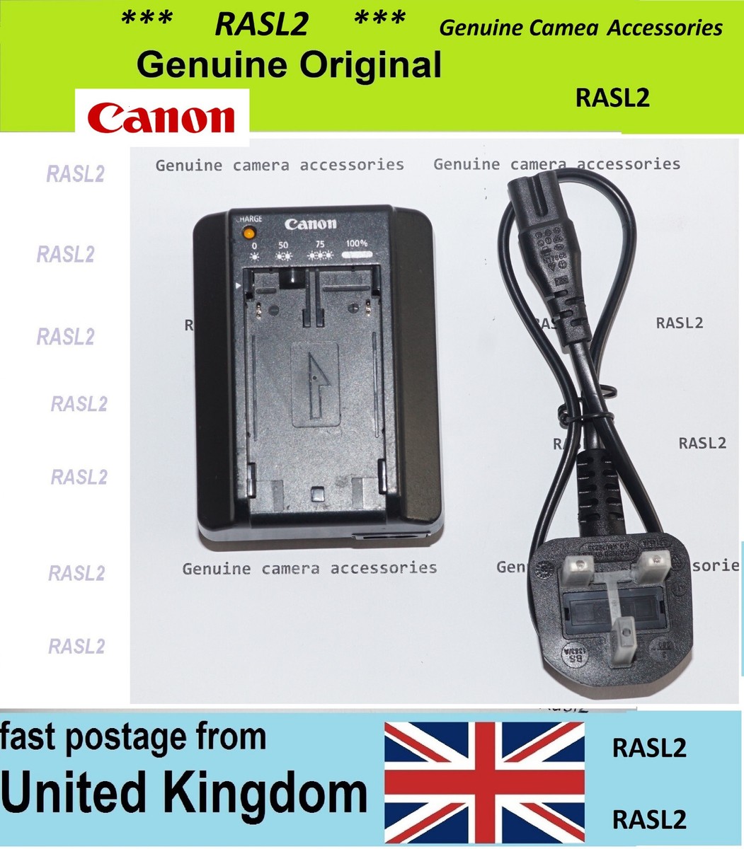 Genuine Canon Charger CA-920 for BP-975 BP-970G BP-955 BP-50 C100 C300 XF  Series