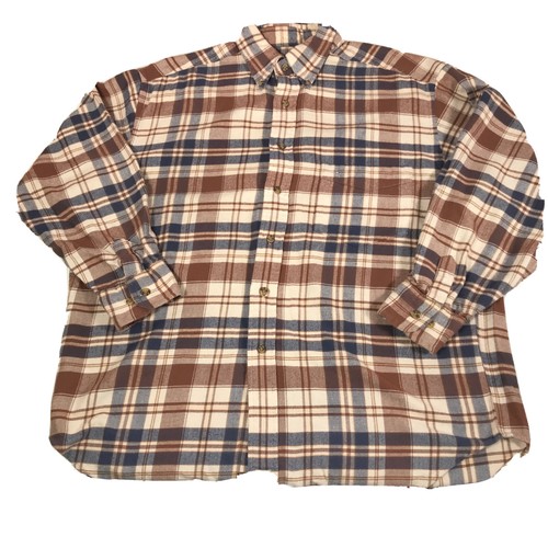 Springfield Franela Marrón compruebe Camisa Lumberjack estilo Retro  informal 46\