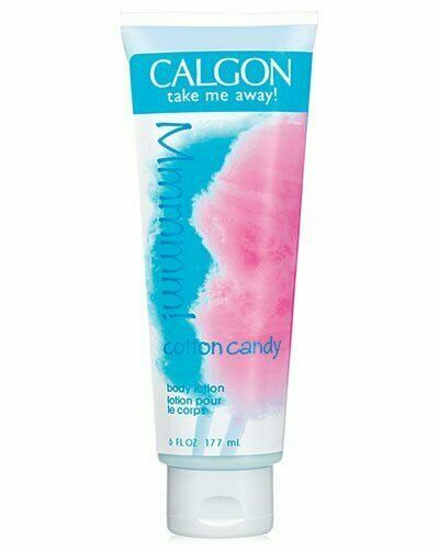 1 New COTTON CANDY BODY LOTION, Calgon Take me away MMMMM! 6 oz, Smells Great!