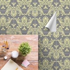 Floor Tile Stickers Set of 20 "Silija" for Kitchen, Bathroom, Shower Durable