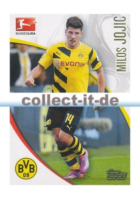 Topps Bundesliga Chrome 14/15 46 - Milos Jojic