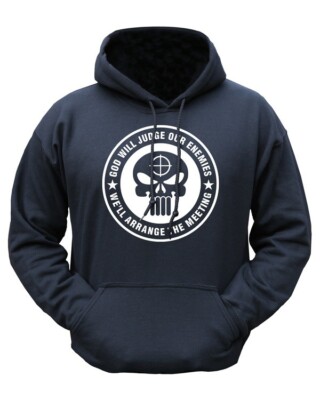 Kombat UK God Will Judge HOODIE - schwarzer HOODIE