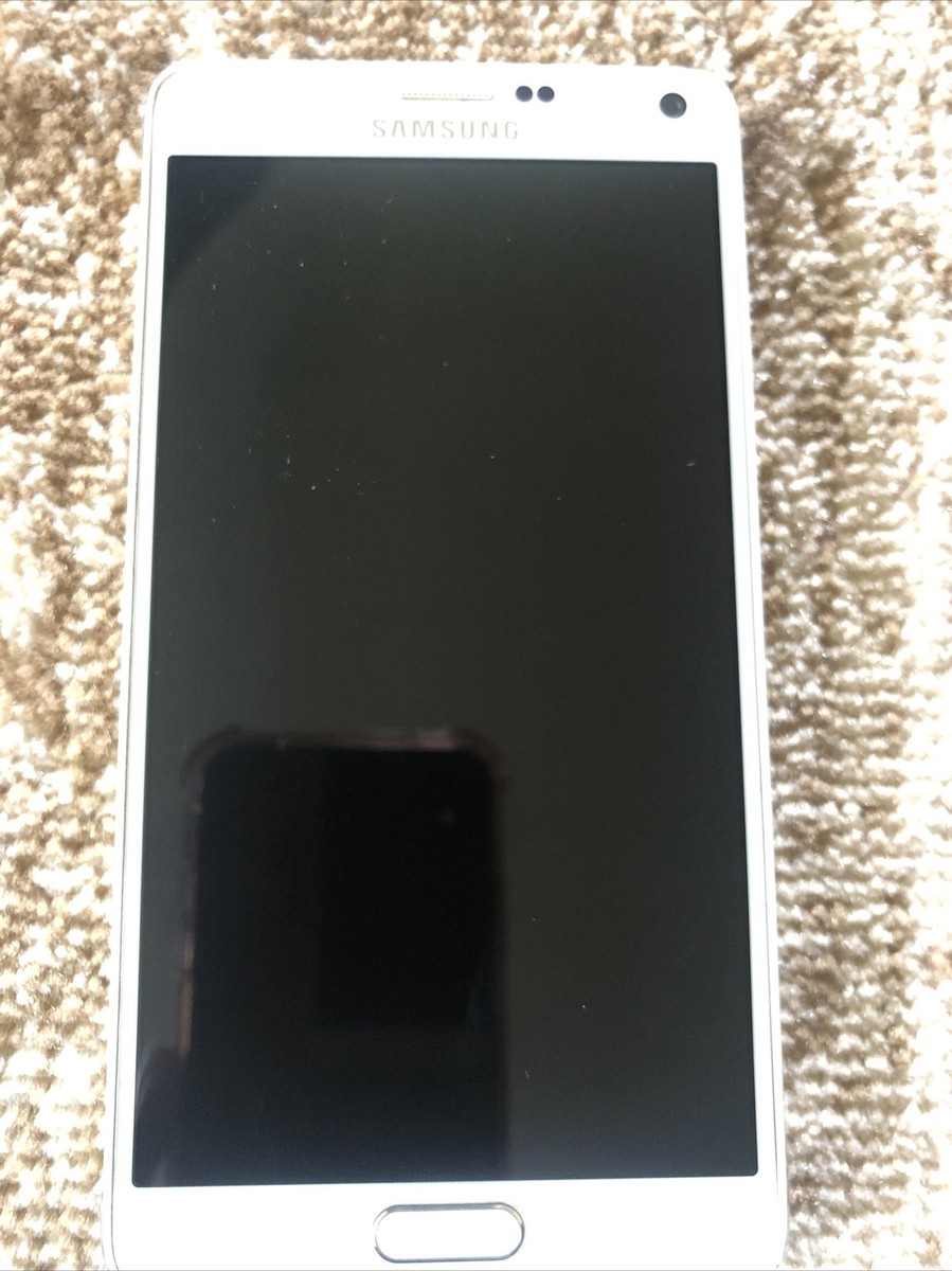 Samsung Galaxy Note 4 N910A 32GB White Unlocked Smartphone