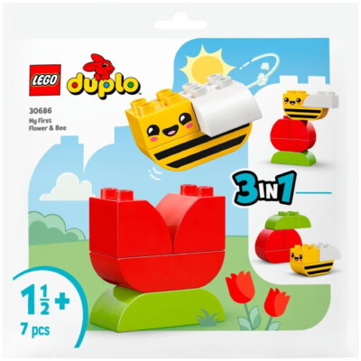 LEGO Duplo My First Flower & Bee Paper Bag 30686 (SEALED)