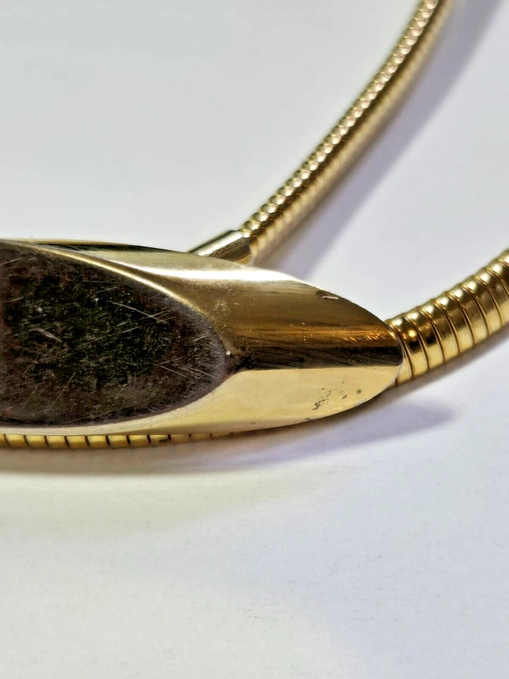 Vintage 1960'S Gold Tone Belt Slight Expandable Metal 28" - 32" Max Costume - Image 4 of 4