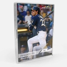 2018 TOPPS NOW MILWAUKEE BREWERS POST SEASON TEAM SET YELICH/HADER PR 346